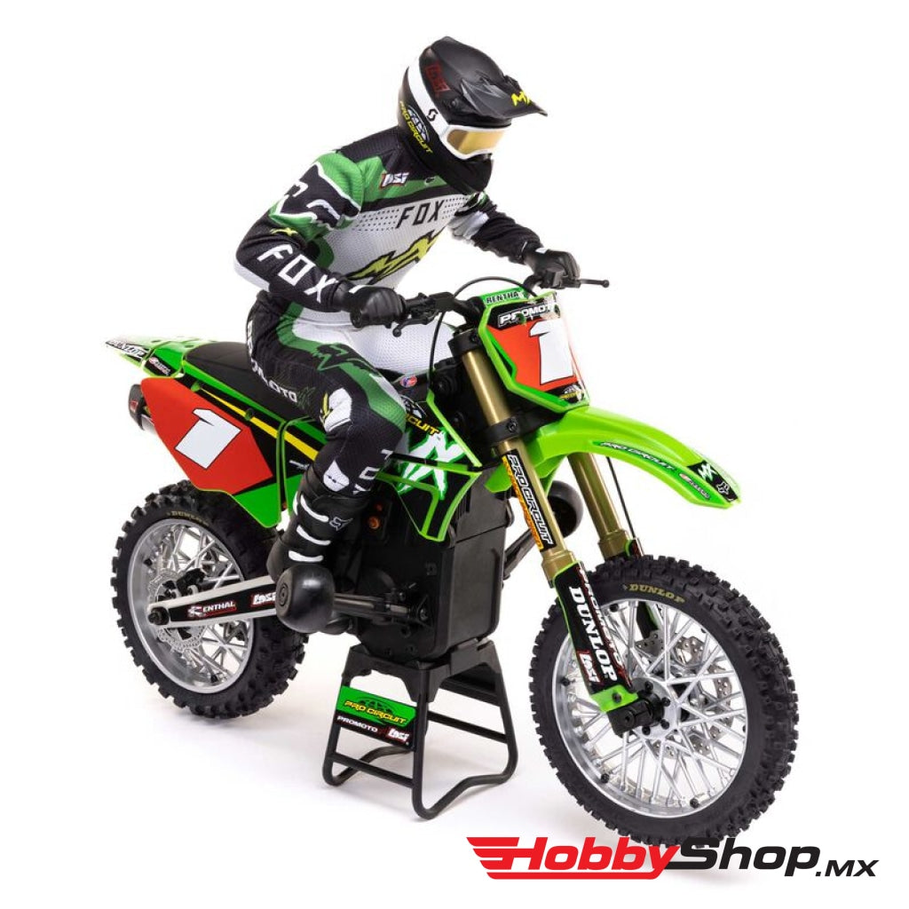 Team Losi - 1/4 Promoto-Mx Motorcycle Rtr With Battery And Charger Pro Circuit En Existencia