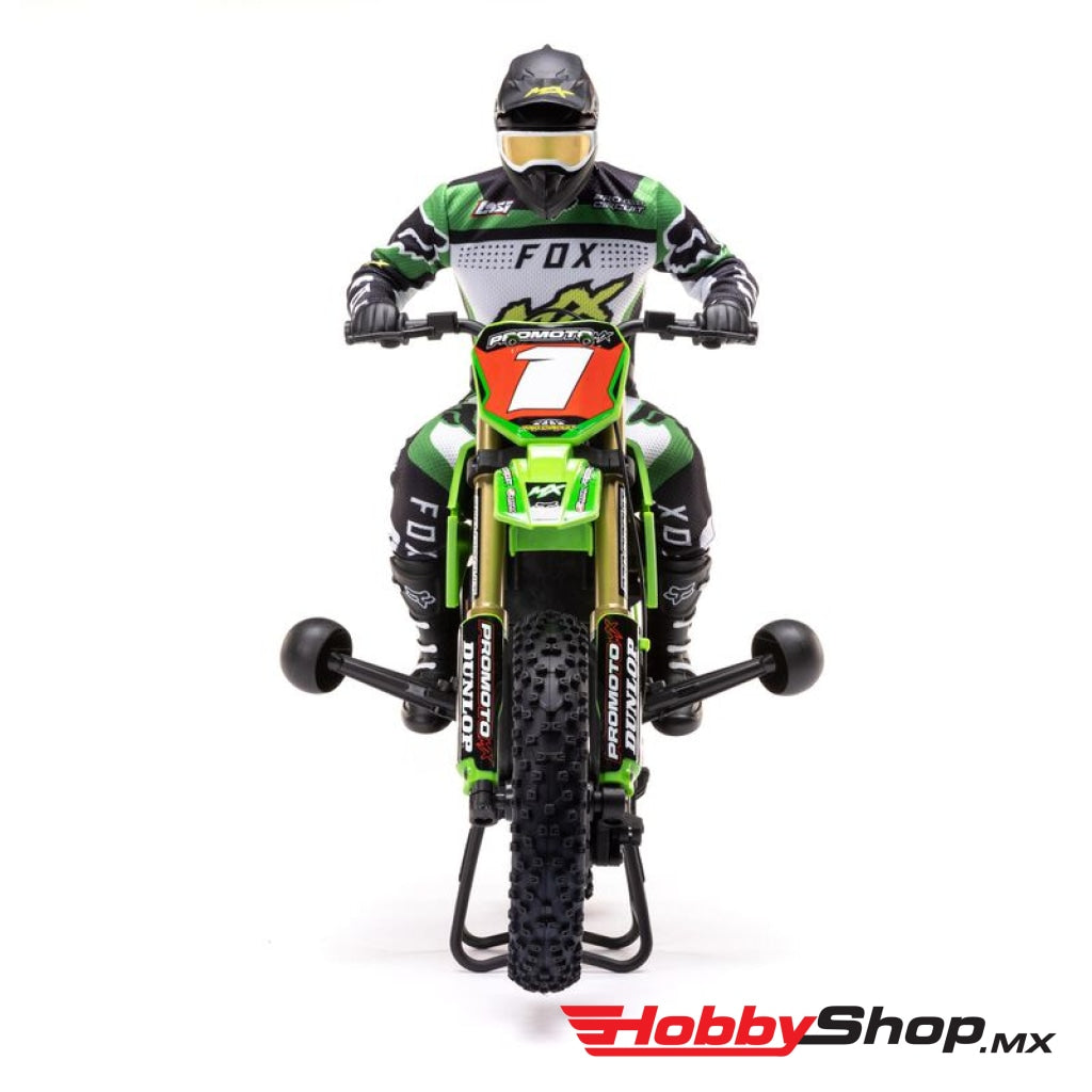 Team Losi - 1/4 Promoto-Mx Motorcycle Rtr With Battery And Charger Pro Circuit En Existencia