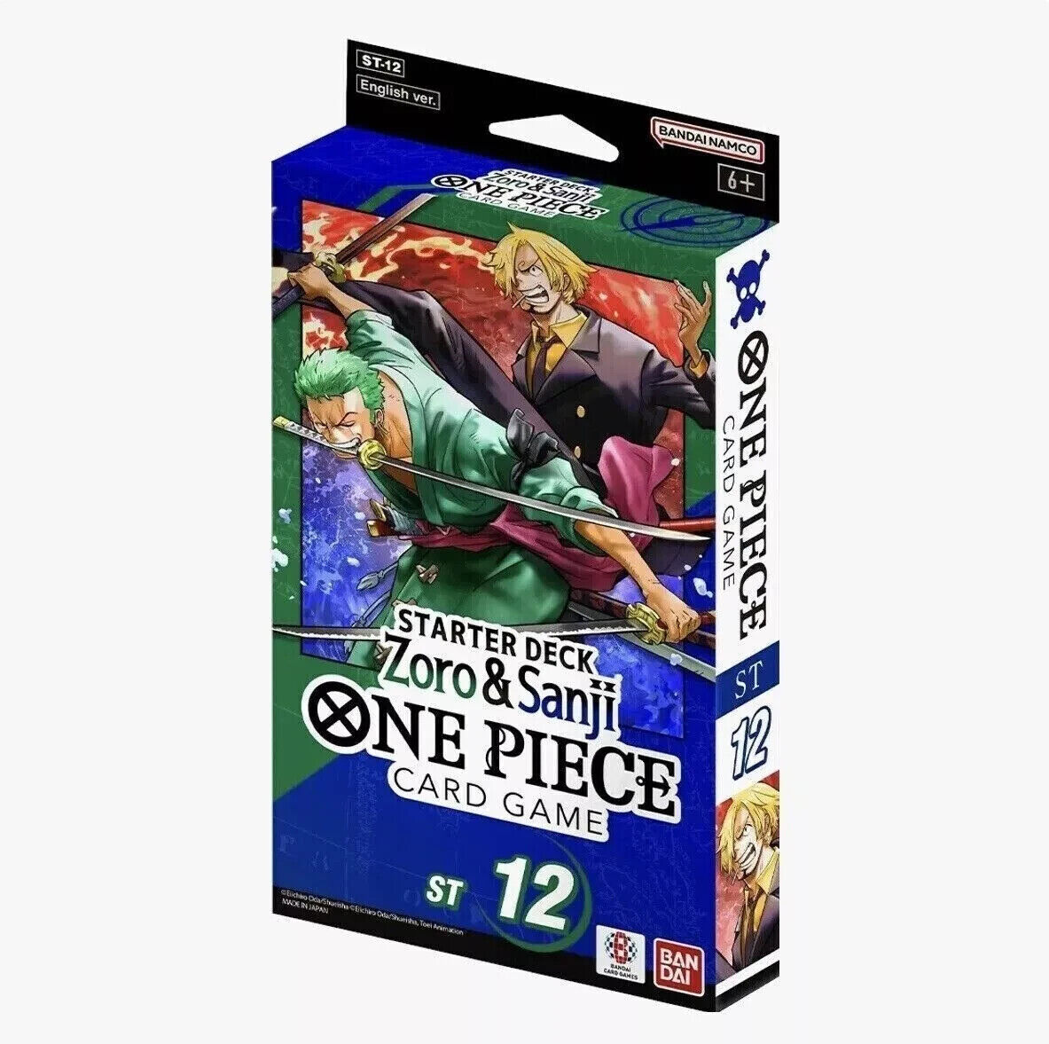 Bandai - One Piece Card Game Starter Deck ST-12 Zoro and Sanji en inglés