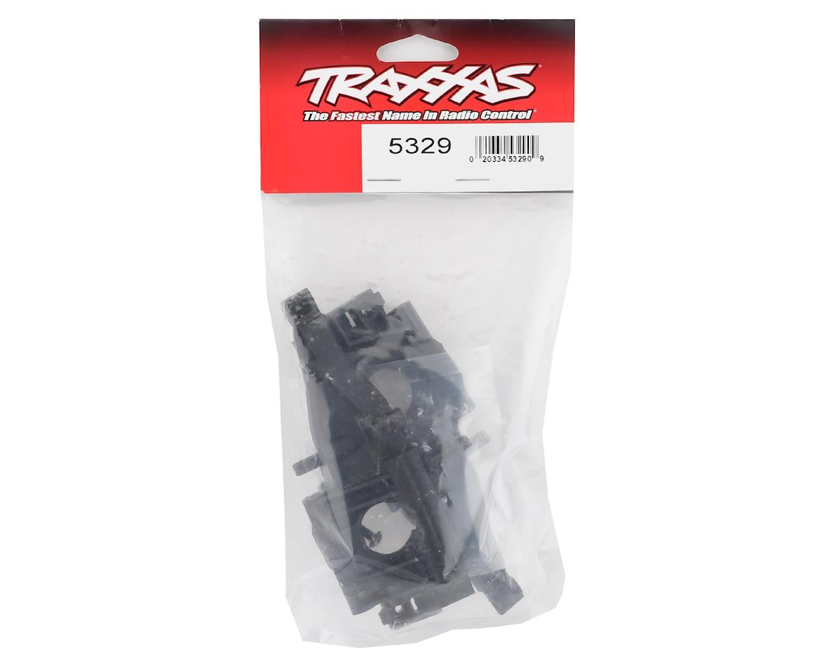 Traxxas - Revo Bulkhead, rear (L&R halves)/ diff retainer, rear/ 4x14mm BCS (4)