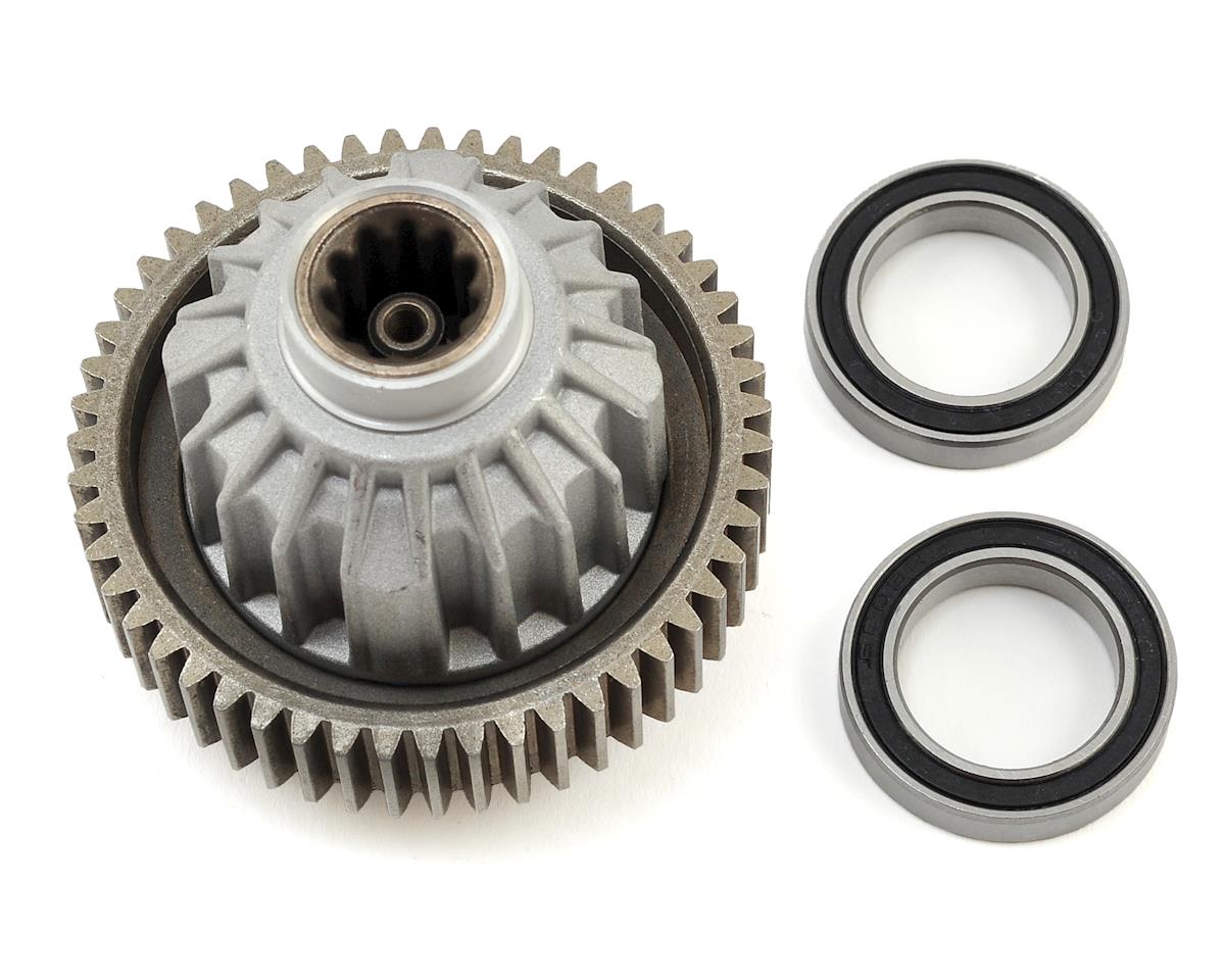 Traxxas - Center drive, torque biasing (assembled)/ 17x26x5 ball bearings (2)