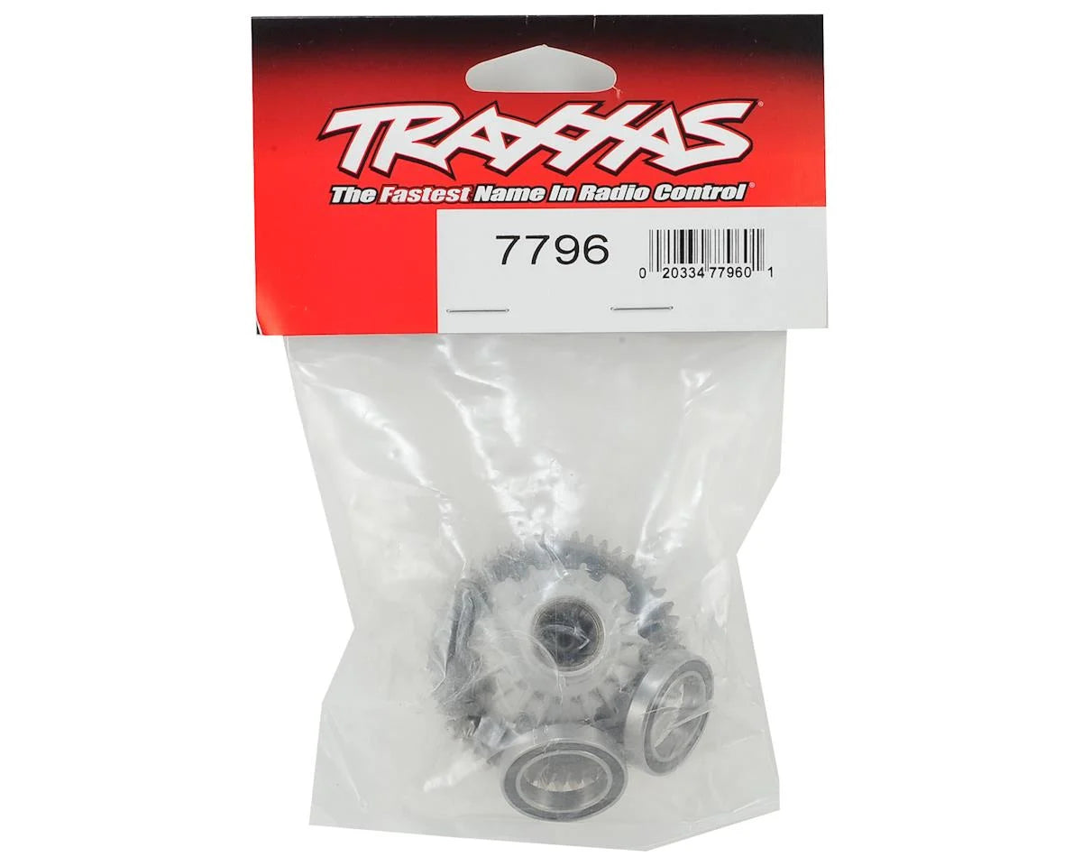 Traxxas - Center drive, torque biasing (assembled)/ 17x26x5 ball bearings (2)