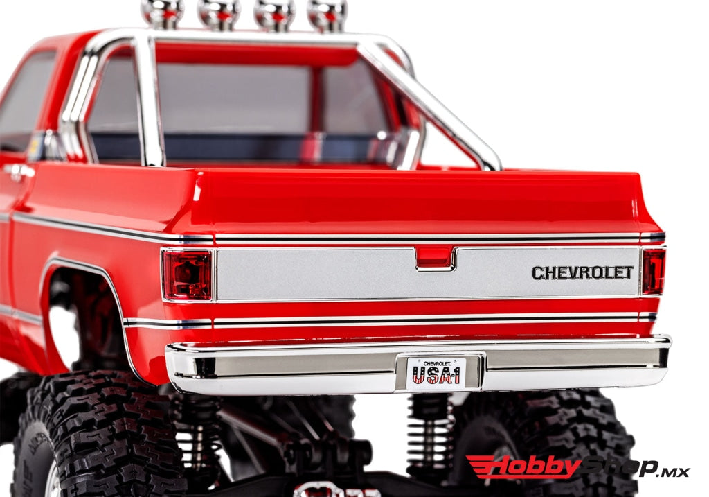 Traxxas - 1/18 Trx-4M Chevrolet K10 High Trail Roja En Existencia