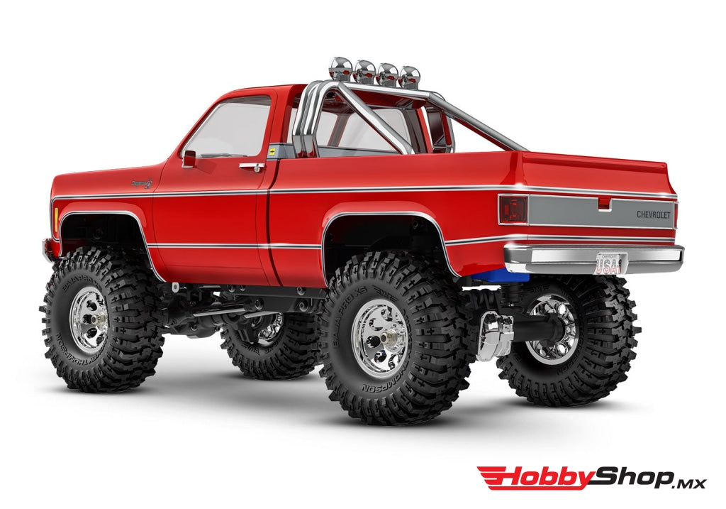 Traxxas - 1/18 Trx-4M Chevrolet K10 High Trail Roja En Existencia