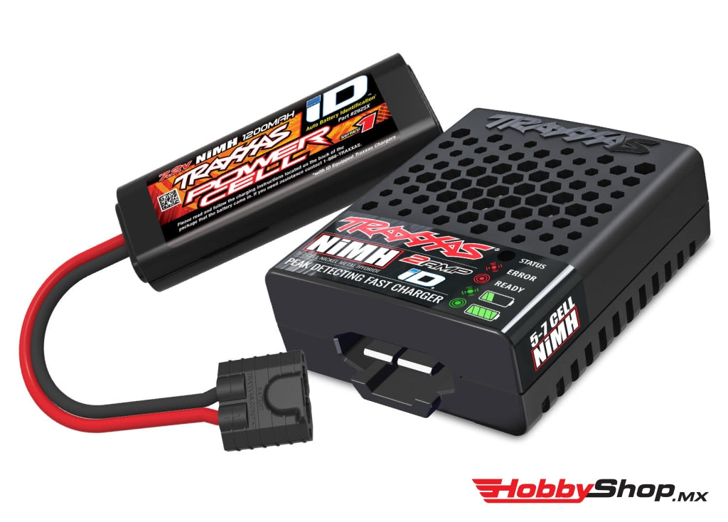 Traxxas - E-Revo Vxl 1/16 4Wd Brushless Rtr Truck Battery & Usb-C Charger Included Azul En