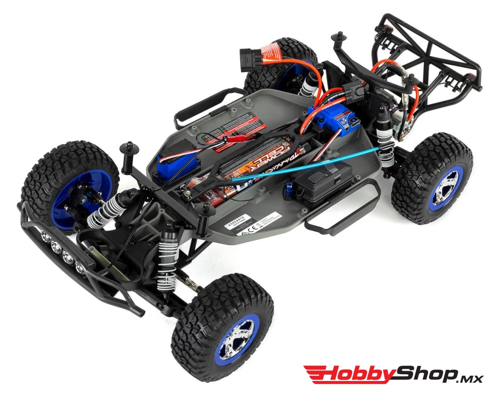 Traxxas - Slash 1/10 Rtr Short Course Truck Led Lights Tq 2.4Ghz Radio Battery & Dc Charger Azul En