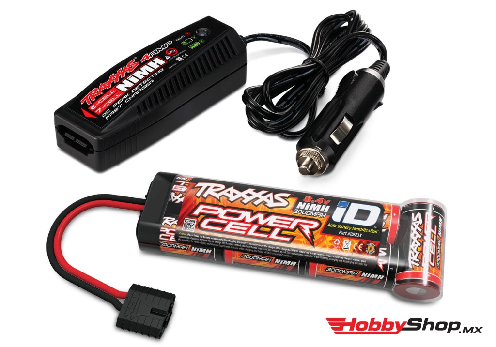 Traxxas - Slash 1/10 Rtr Short Course Truck Led Lights Tq 2.4Ghz Radio Battery & Dc Charger Azul En