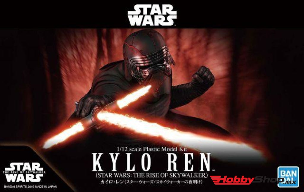 Bandai - 1/12 Kylo Ren El Ascenso De Skywalker Star Wars En Existencia