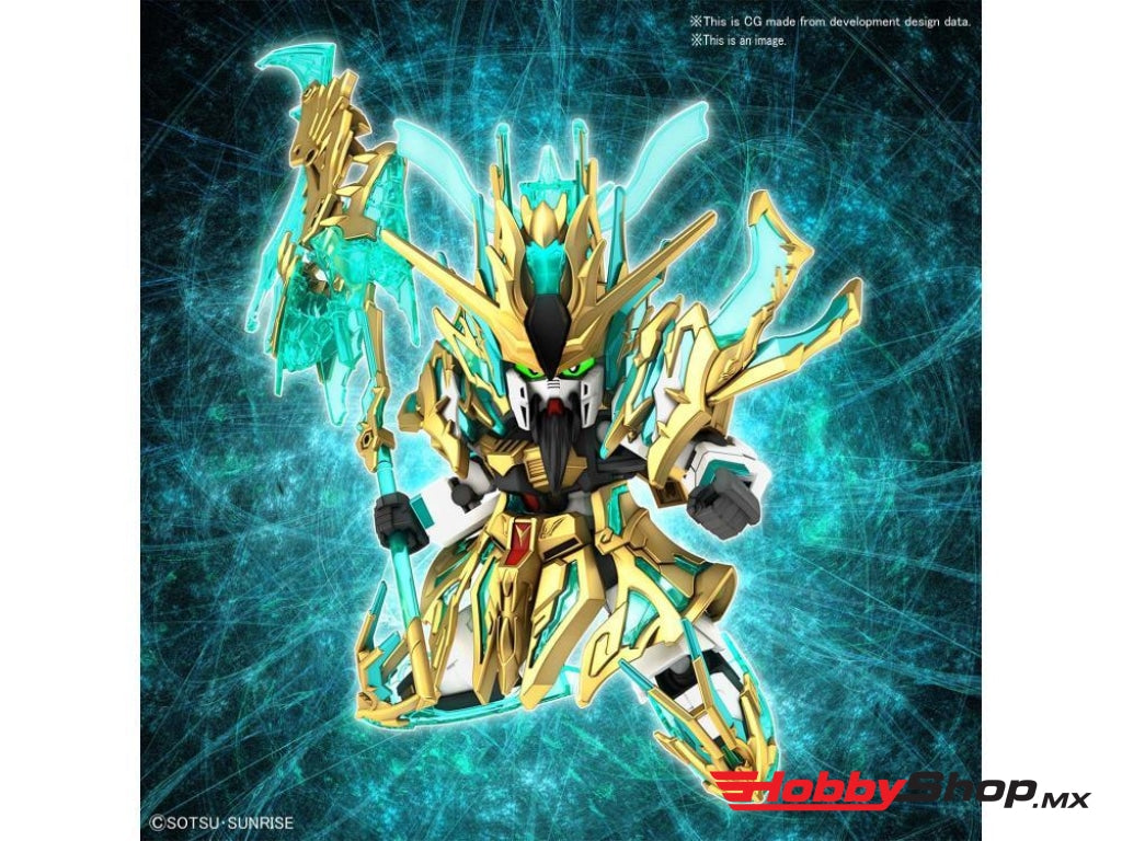 Bandai - #34 Wu Sheng Guan Yu Yun Chang Nu Gundam Model Kit From Sd Sangoku Soketsuden En Existencia