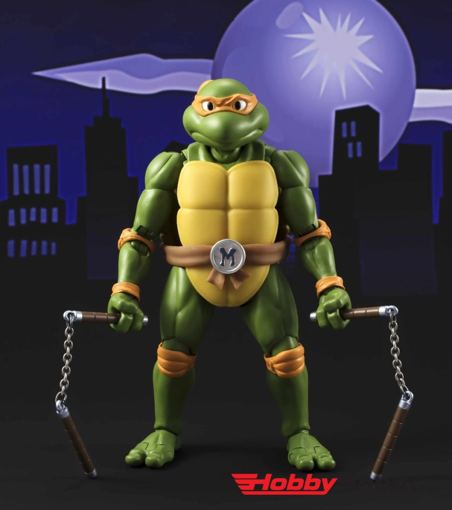 Bandai - Michelangelo Action Figure From Teenage Mutant Ninja Turtles S.h. Figuarts En Existencia