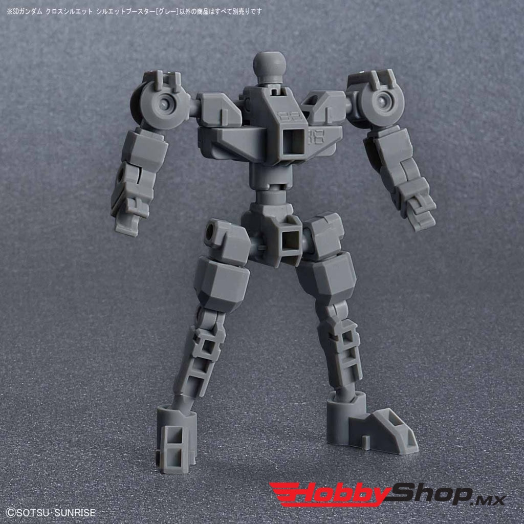 Bandai - Sd Gundam Cross Silhouette Booster For Model Kits Gray Sobrepedido