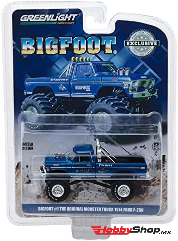 Greenlight - Bigfoot #1 The Original Monster Truck 1974 Ford F-250 (Hobby Exclusive) Escala 1:64 En