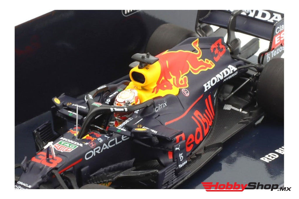 Minichamps - Red Bull Rb16B #33 Max Verstappen Ganador Monaco Gp 2021 Escala 1:43 En Existencia