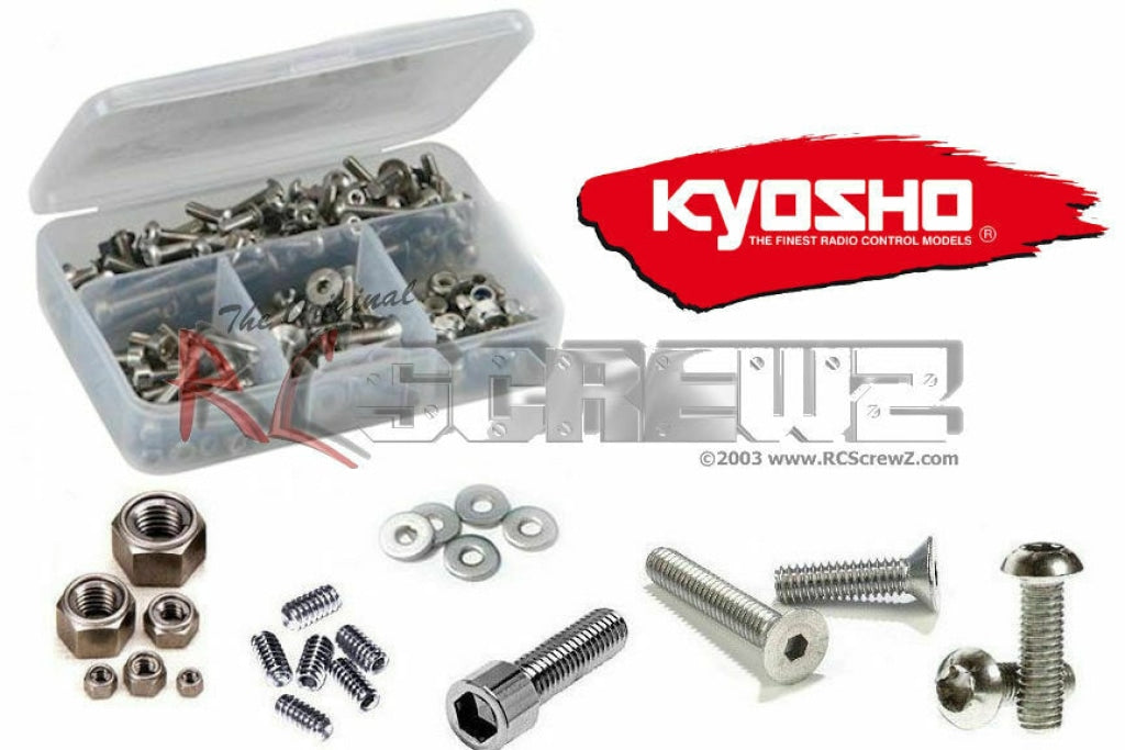 Rc Screwz - Set De Tornillos Para Kyosho Super-Ten Gp Four Ii Stainless Steel Screw Kit En