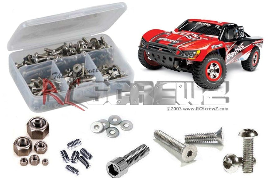 Rc Screwz - Set De Tornillos Para Traxxas Nitro Slash Tsm Stainless Steel Screw Kit En Existencia