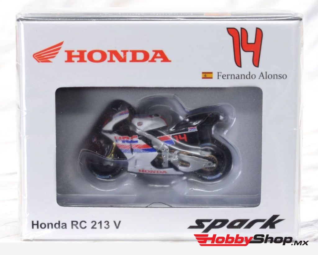 Spark - Honda Rc213V #14 Moto Gp Motegi 2016 Fernando Alonso Escala 1:43 En Existencia