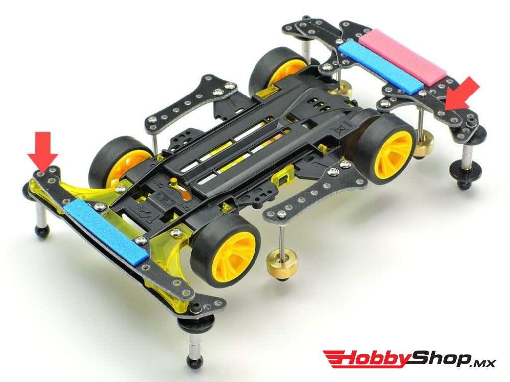 Tamiya - 1/32 Vs Jr Racing Mini 4Wd Neo-Vqs Advanced Pack Kit W/ Vz Chassis En Existencia