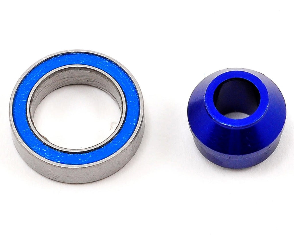 Traxxas - Adaptador De Rodamiento Aluminio 6061-T6 (Anodizado Azul) (1) / Bolas 10X15X4Mm (Sellados