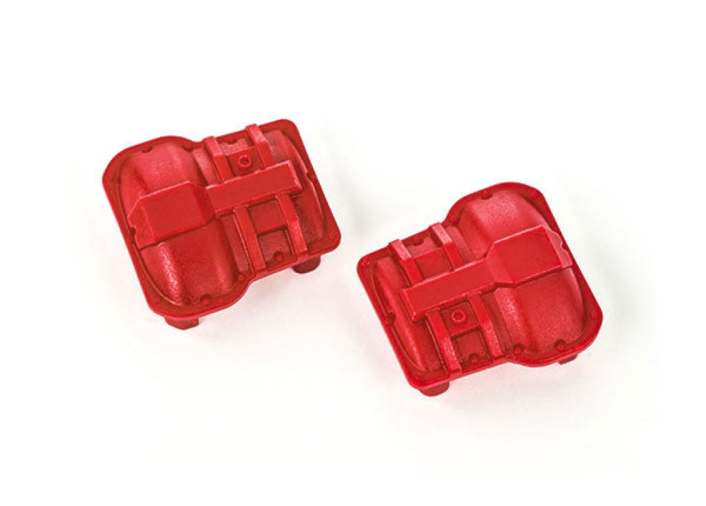 Traxxas - Axle Cover Front Or Rear (Red) (2) En Existencia