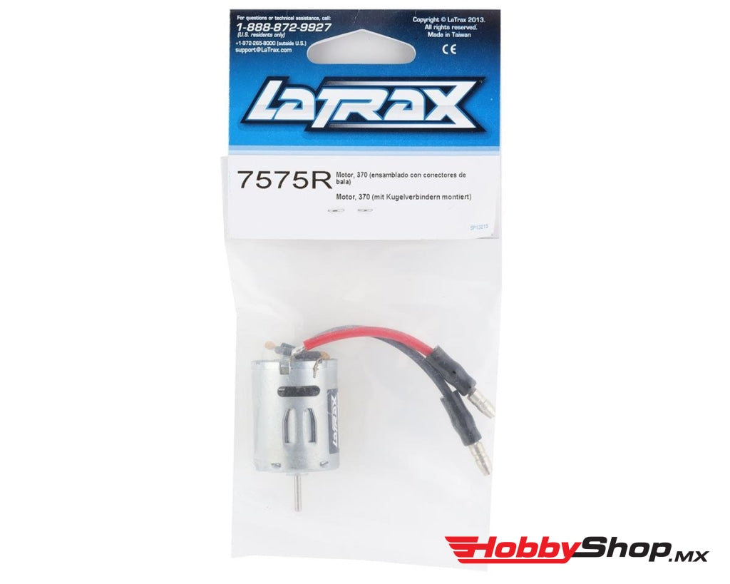 Traxxas - Latrax 370 Motor W/Bullet Connectors En Existencia