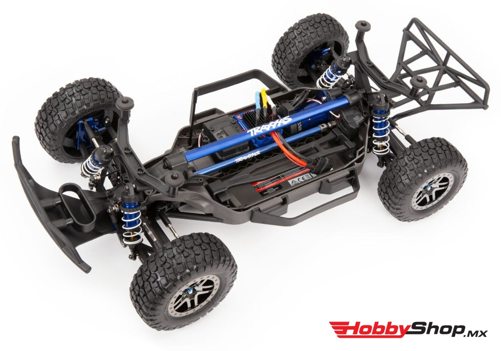 Traxxas - Rustler/slash 4X4 Lcg Chassis Brace Kit (Azul) En Existencia