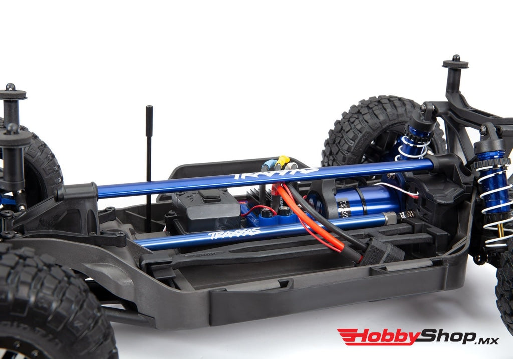 Traxxas - Rustler/slash 4X4 Lcg Chassis Brace Kit (Azul) En Existencia