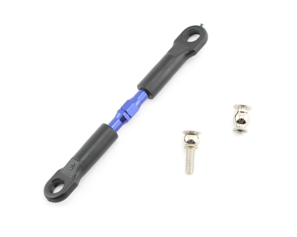 Traxxas - Tensor Aluminio (Anodizado Azul) Eslabón De Inclinación Delantero 39 Mm (1) (Ensamblado