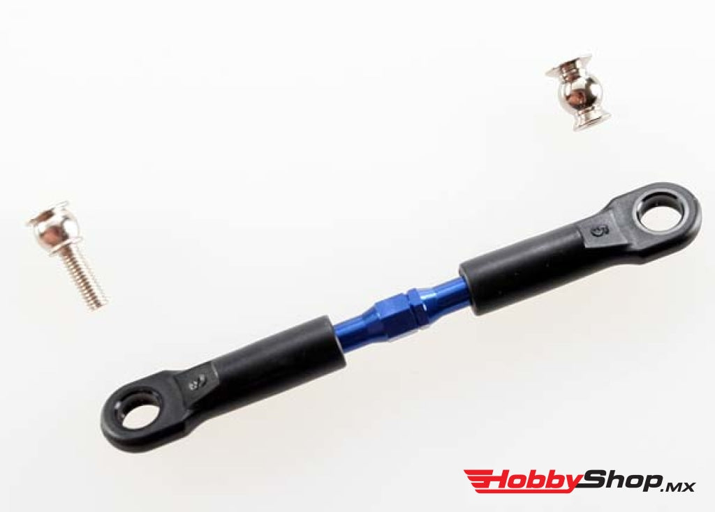 Traxxas - Tensor Aluminio (Anodizado Azul) Eslabón De Inclinación Delantero 39 Mm (1) (Ensamblado