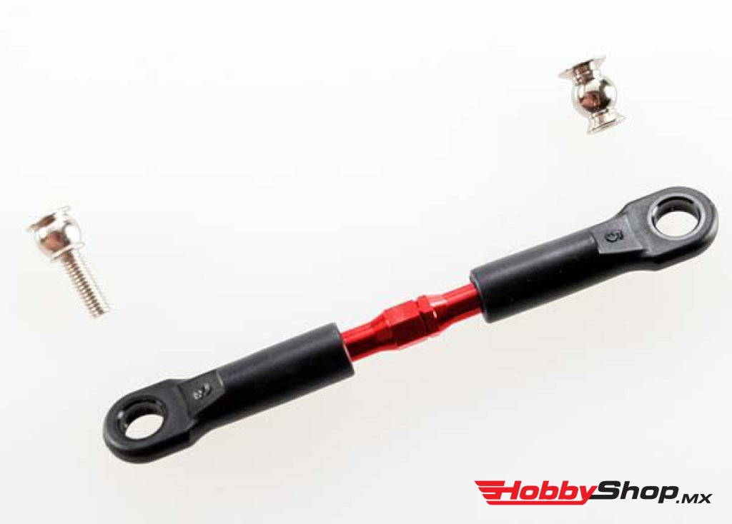 Traxxas - Tensor Aluminio (Anodizado En Rojo) Eslabón De Inclinación Delantero 39Mm (1) (Ensamblado